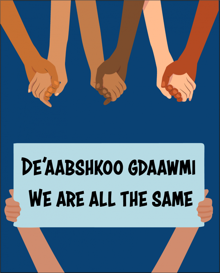 De'aabshkoo Gdaawmi - We Are All The Same educational module