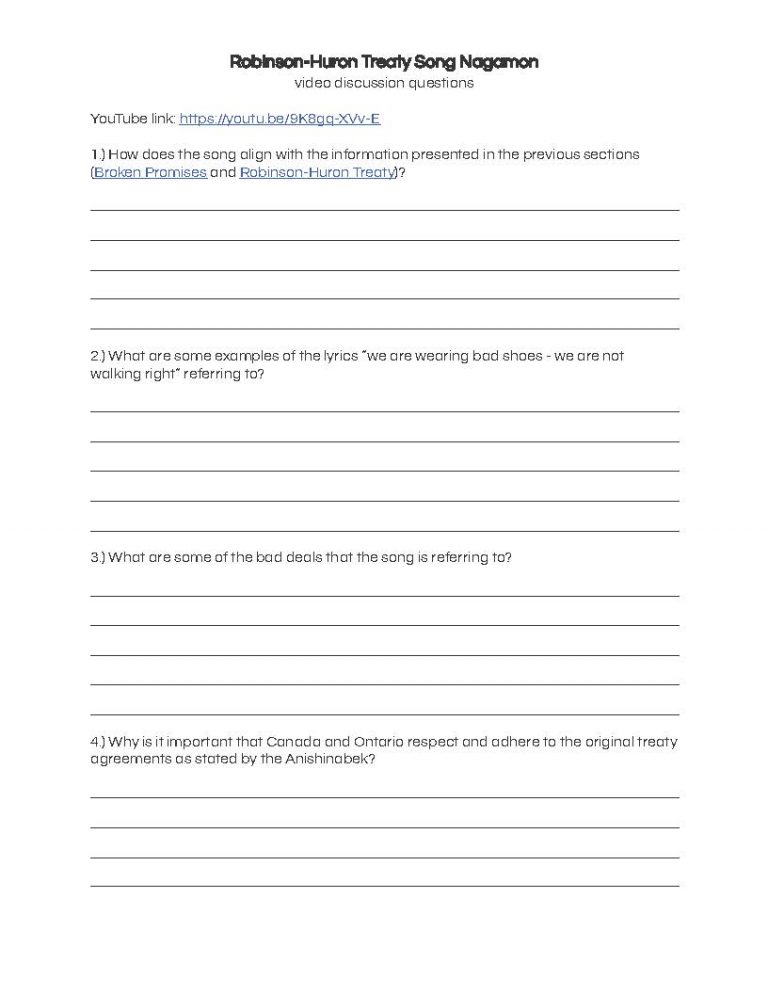 Preview of Ipperwash Crisis discussion questions